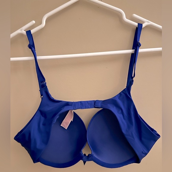 Victoria’s Secret Push Up Bra Royal Blue - Picture 2 of 3